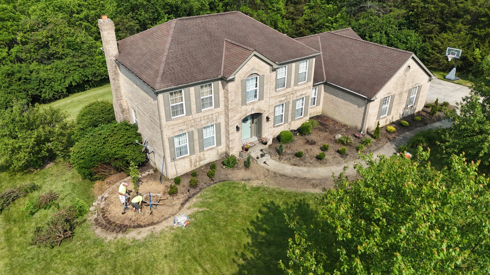 Before — JW Landscaping project