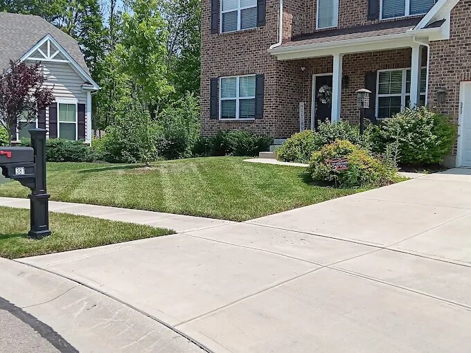 Front-yard landscaping and curb appeal by JW Landscaping